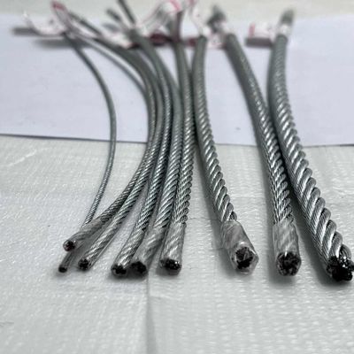 6x37+FC Galvanized Steel Wire Rope DIN GB Standard