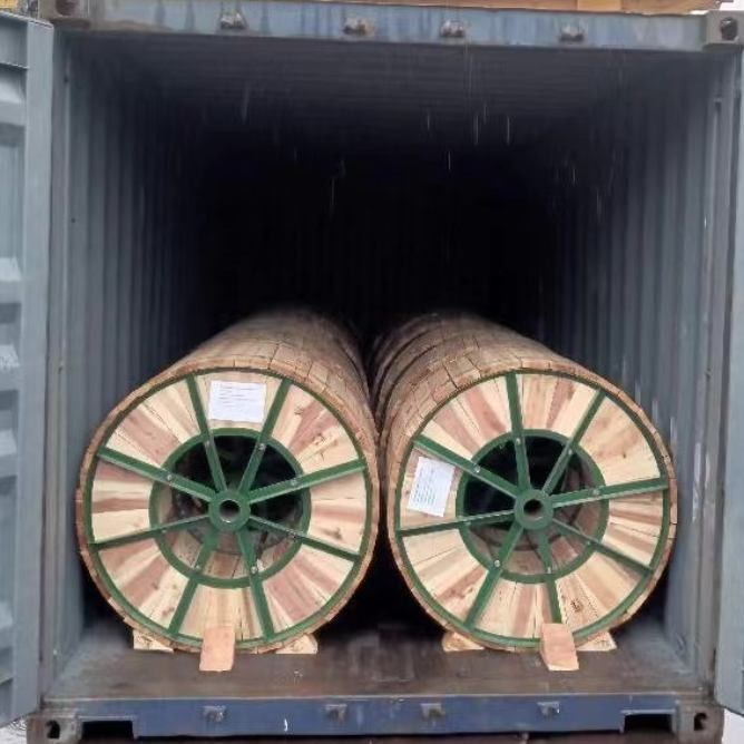 Acs Aluminium Clad Steel Wire For Overhead Conductor , Steel Cable Wire
